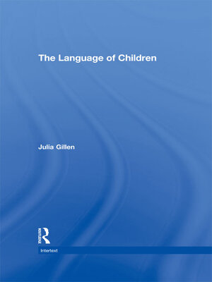 cover image of The Language of Children